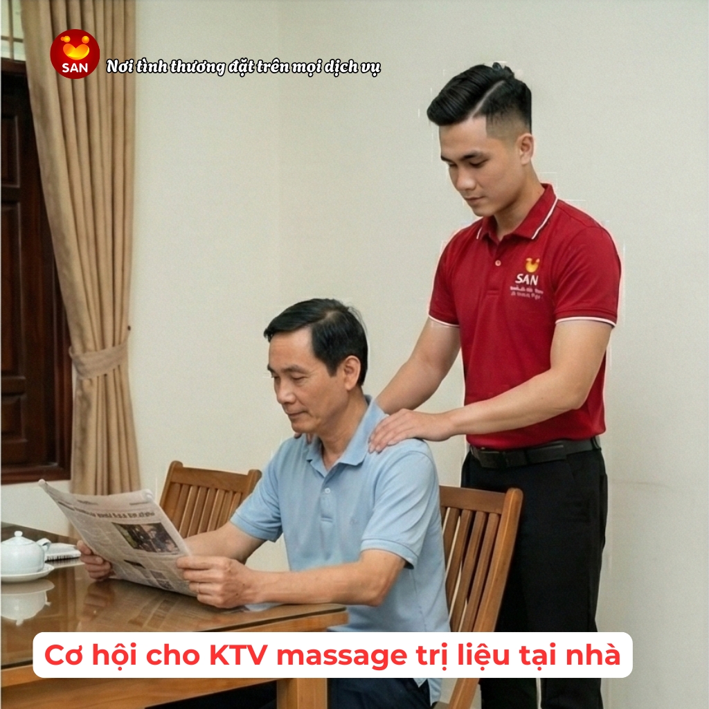 KTV massage trị liệu tại nhà