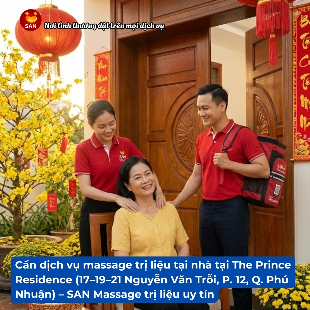 massage trị liệu tại nhà