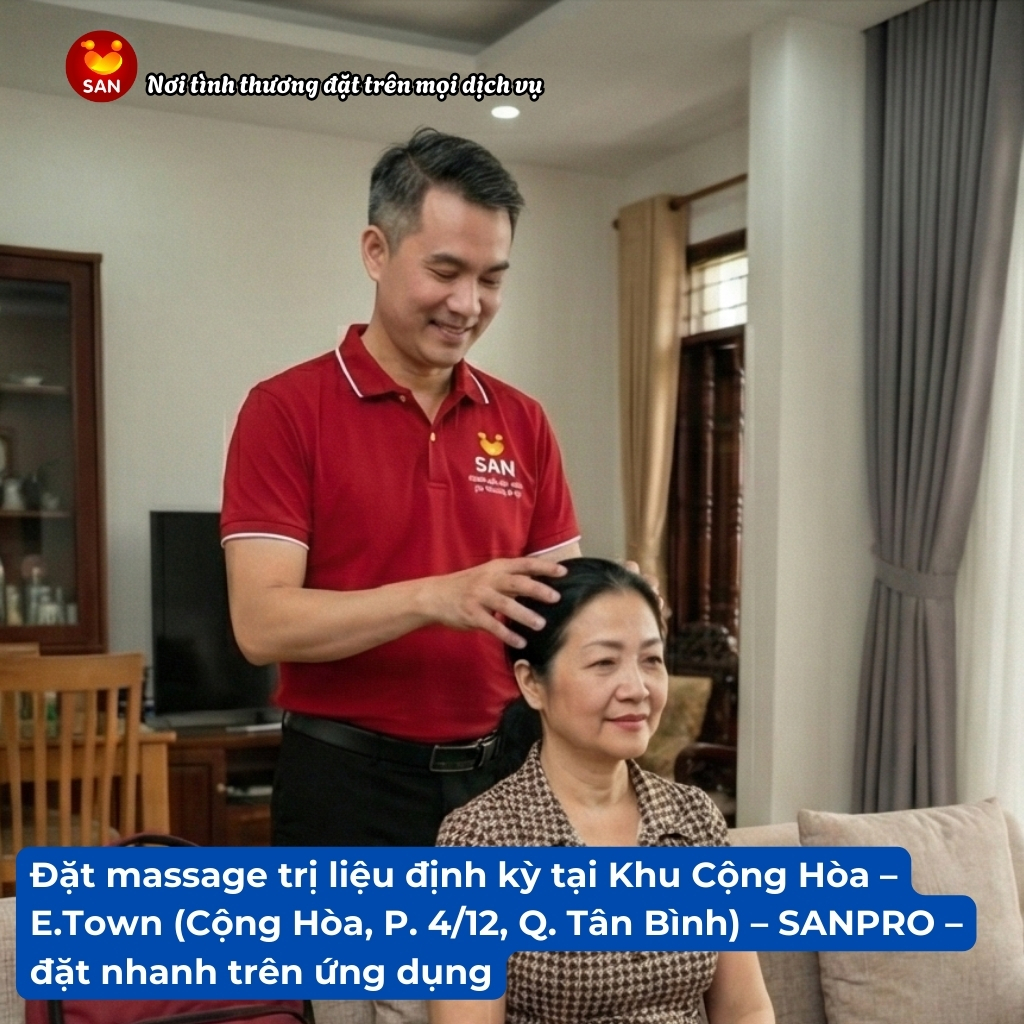 massage trị liệu tại nhà