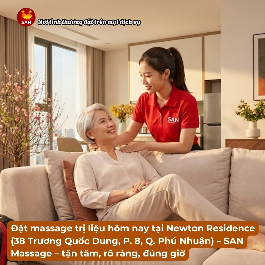 massage trị liệu tại nhà