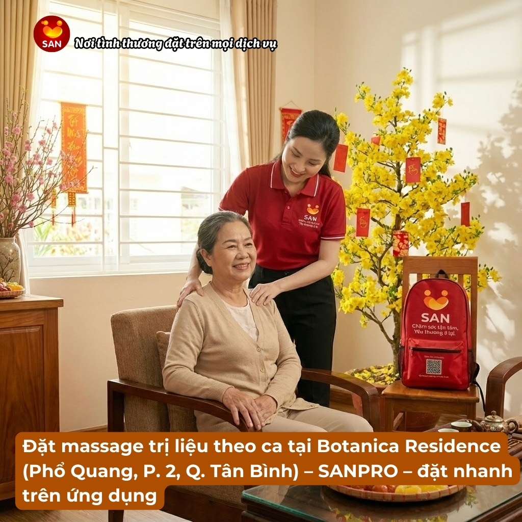 massage trị liệu tại nhà