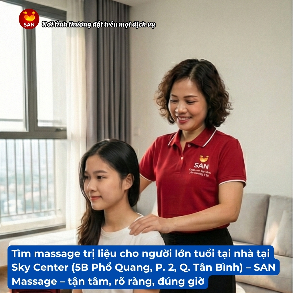 massage trị liệu tại nhà