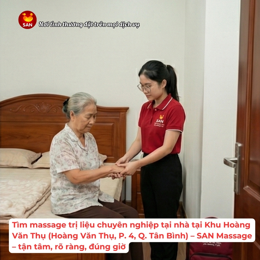 massage trị liệu tại nhà